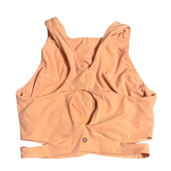 Athleta Women's Conscious Cut Out Crop Sports Bra - Picture 2 of 3